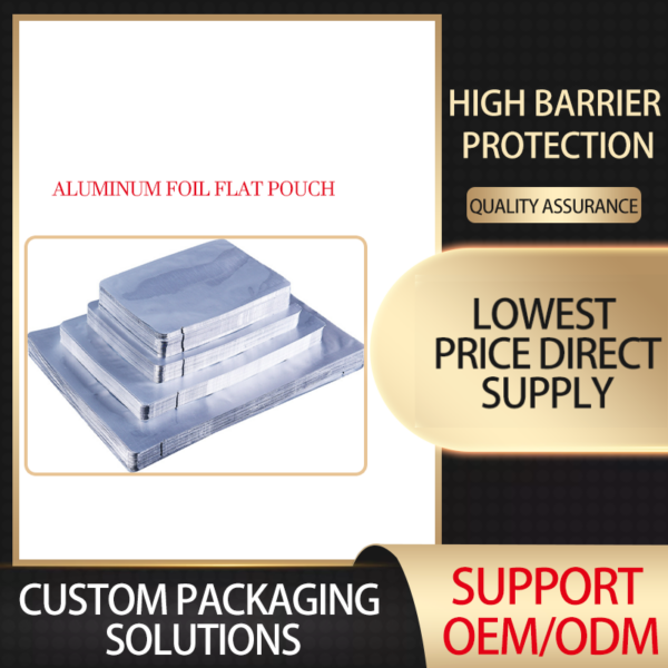 Aluminum Foil Flat Pouch