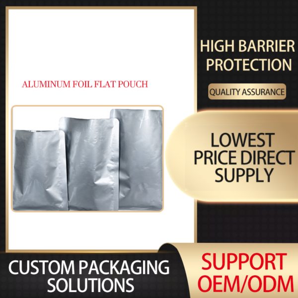 Aluminum Foil Flat Pouch